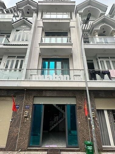 Nhà 4 tầng hẻm xe hơi khu đồng bộ cao tầng , dân trí cao