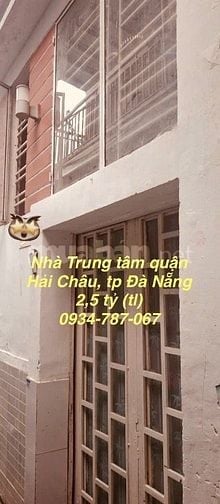 - Cần bán nhanh nhà 2 tầng chỉ 2,5 tỷ, kiệt Hoàng Diệu, quận Hải Châu