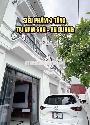 Chỉ với 2,58 tỷ đồng có căn nhà 3 tầng Quỳnh Hoàng, An Dương