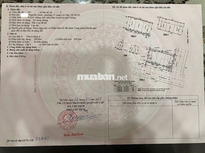 Biệt thự căn góc 2 mặt tiền hẻm 16m Nguyễn Oanh