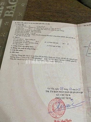 bán nhà GIÁ RẺ CHỈ 3 tỷ 6 có ngay nhà SỔ HỒNG RIÊNG, TRUNG TÂM P9 GV