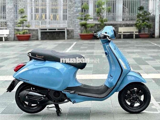 vespa Prima màu xanh 2015_máy êm ngon như xe mới