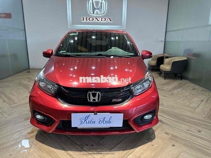 Honda Brio RS 2021 Đỏ. Mới Tinh.Full lịch sử hãng