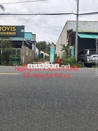 🔥 Đất full thổ cư 150m² mặt tiền TL7 – sổ 2024 – giá chỉ 1,87 tỷ