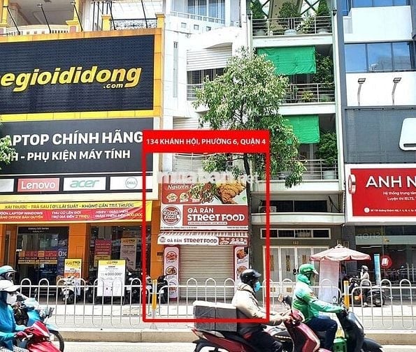 CHO THUÊ GẤP MB 134 KHÁNH HỘI Q4 GIÁ CỰC TỐT