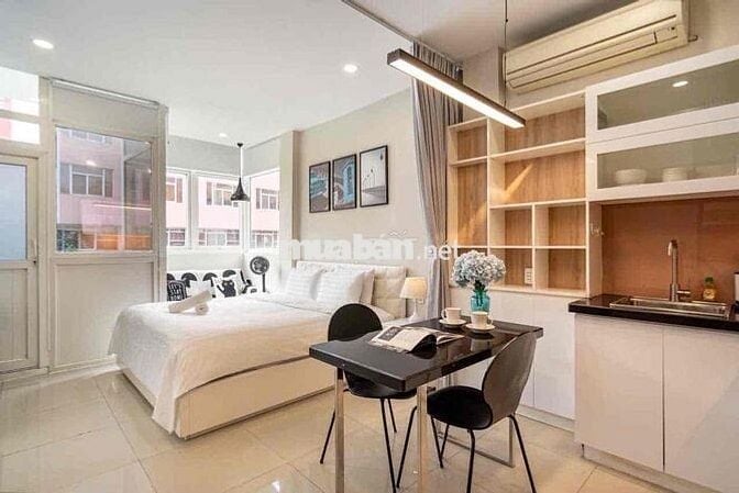 Studio Trung Tâm Balcony Bùi Viện, chợ Bến Thành, Co.opmart Cống Quỳnh