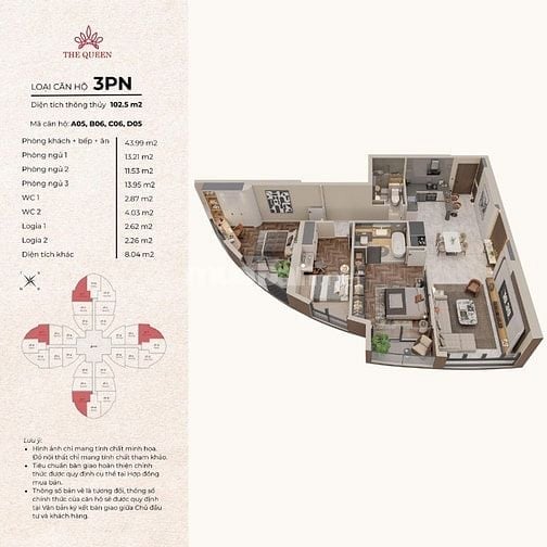 The Queen 360 Giải Phóng – tổ hợp căn hộ cao cấp