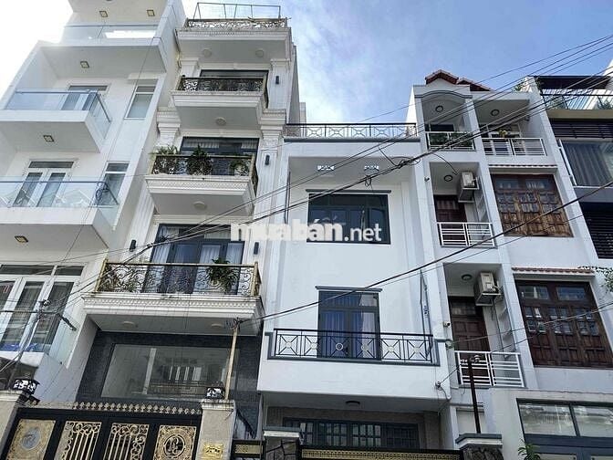 BÁN NHÀ 4m X 18m 3 LẦU SÂN THƯỢNG MẶT TIỀN ĐƯỜNG SỐ 45 TÂN QUY