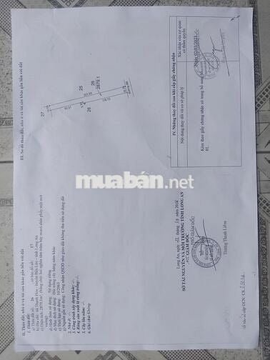 2800m2 Đất vườn MT đường 7m cách tỉnh lộ 816 được lên thổ cư 370m2