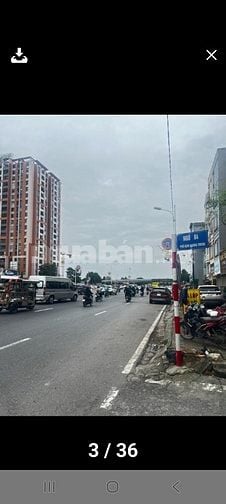 Chính chủ bán gấp mảnh đất mặt phố Đàm Quang Trung Long Biên 