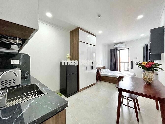 🌿 Studio 45m² full nội thất mới 100% ngay Phan Xích Long – Phú Nhuận