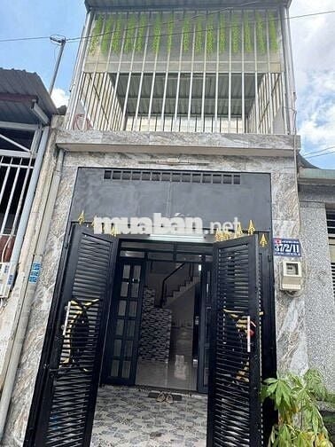 Nhà DT 3,2 x18 đúc lửng hẻm 6m thông 1/ đường Thới tam thôn 16 vào