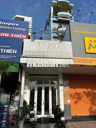 Chính chủ cho thuê nhà mặt tiền Điện Biên Phủ, Bình Thạnh