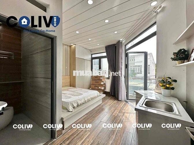 Studio cửa sổ trời – ban công rộng thoáng – full nội thất mới toanh –