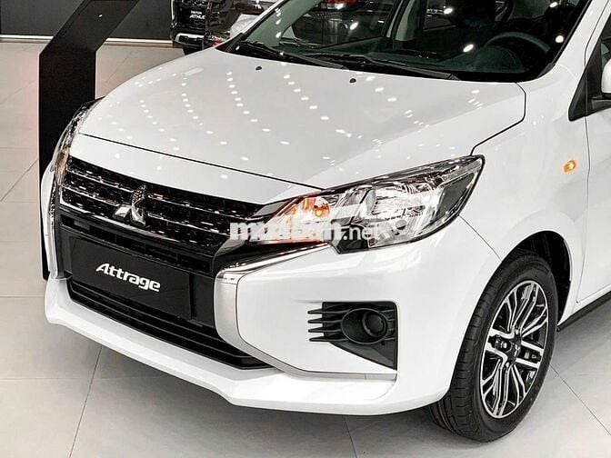 Trả 81tr nhận xe Mitsubishi Attrage MT 2025 trắng