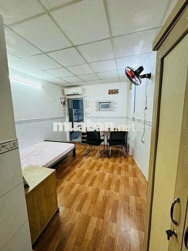 Phòng CH Mini 1PN tách bếp đủ nội thất ngay Đại học Văn Hiến Cs Âu Cơ.