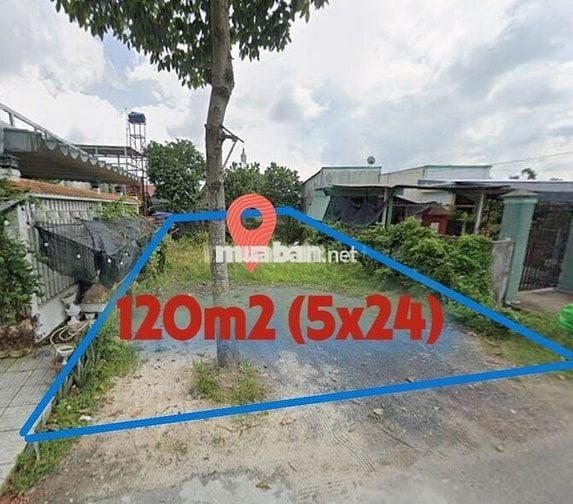 1,3 tỷ đất ngay tỉnh lộ 8 Tân An Hội 120m2 sổ riêng gần KCN Tây Bắc