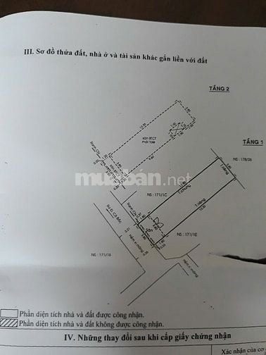 Bán nhà hẻm 171 Cô Bắc, Quận 1, TP.HCM