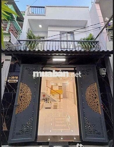 cho thuê nhà  mới xây hẻm trương phước phan giáp  Lê văn Quới