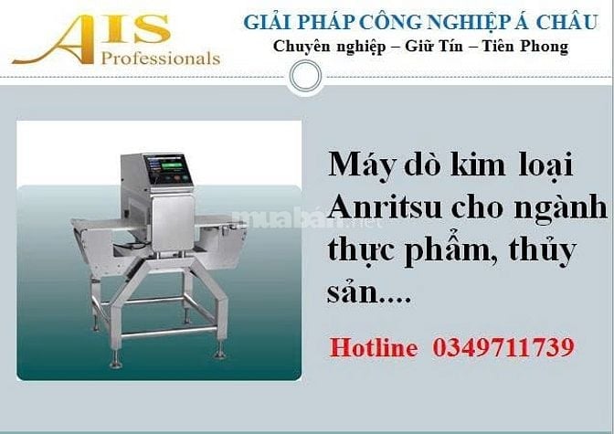 Đại lý Anritsu tại Việt Nam – Cung cấp máy dò kim loại & checkweigher 