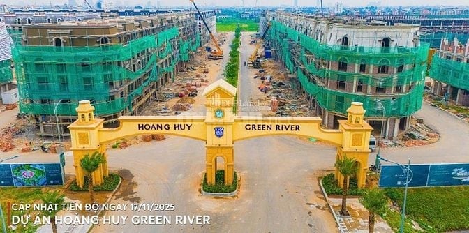 Shophouse Đẹp Nhất Dự Án Hoàng Huy Green River