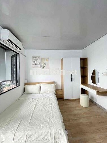 Studio full nội thất cửa sổ 3tr4-3tr5, ban công tách bếp 3tr9-4tr