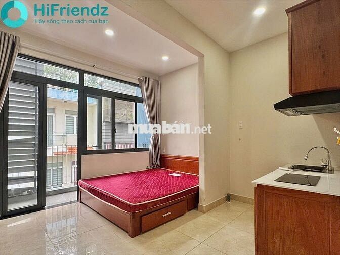 STUDIO BAN CÔNG FULL NỘI THẤT NGAY TRUNG TÂM QI SÁT PARC MALL