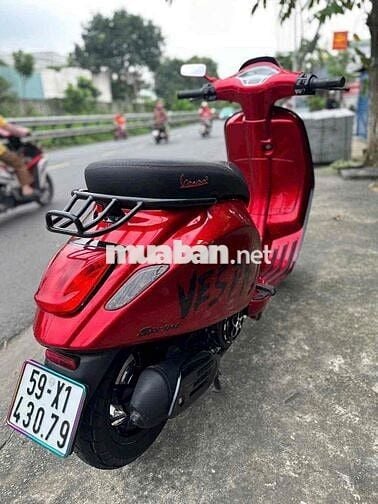 🔥 CẦN BÁN XE VESPA 2014 – MÀU ĐỎ ĐẸP NGUYÊN BẢN