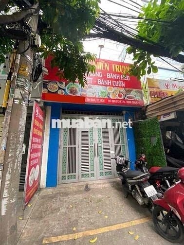 Cho Thuê Nhà MT, P13 TB Khu Nhà GaT3 4x25 Kinh Doanh Tốt 15tr