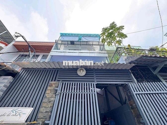 Nhà hẻm xe hơi quang trung p12 gần emart Phan huy ích