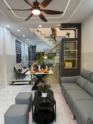 Nhà đẹp 2 tầng, Tân Quy, Q7, 4❌16, 🚗 đỗ cửa, full nội thất, nhỉnh 6t 