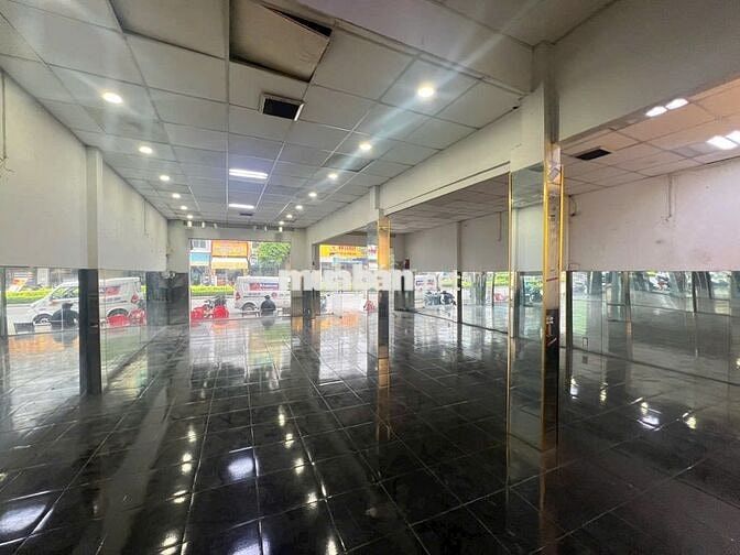 Cho thuê nhà mặt tiền đường Lạc long quân 8x16m 1L thông suốt