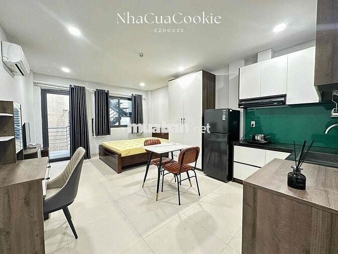 STUDIO 30M2 FULL NỘI THẤT MỚI XÂY NGAY KHU SÂN BAY - GẦN TRUNG TÂM