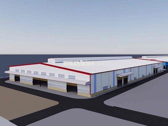 CHO THUÊ NHÀ XƯỞNG 10.000m² – LONG AN chỉ 55k/m2 phù hợp may mặc,