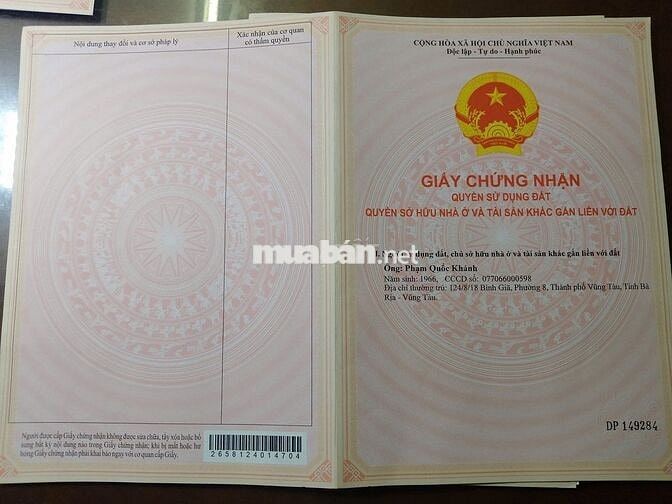 Kẹt tiền cần bán miếng đất sổ đỏ 1154,3 m2