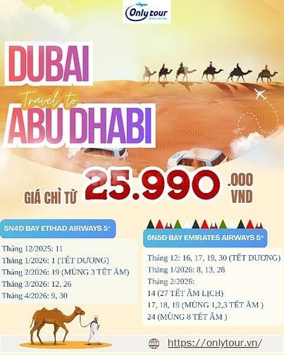 KHÁM PHÁ DUBAI  CHỈ 25.990K