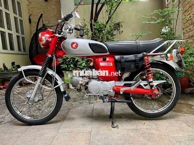 Honda SS50 form 68CL Đỏ Bạc