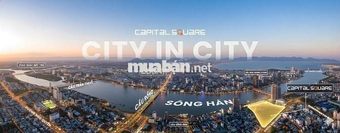 Căn hộ 2PN, Trung tâm Đà Nẵng, Hiệu suất cho thuê cao, CAPITAL SQUARE