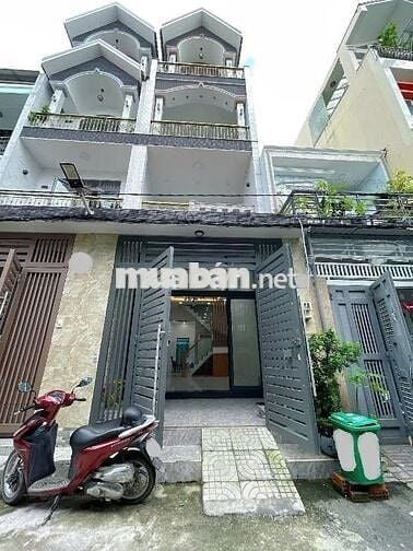 BÁN NHÀ 4 TẦNG, DT (4X17)M2, HẺM XE HƠI 8M THÔNG, 5,75 TỶ CÒN TL