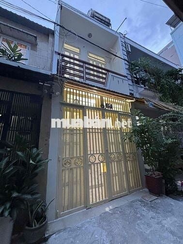 Cho thuê nhà 1 trệt 1 lầu đẹp hẻm 4m Lê Liễu cách mặt tiền 20m