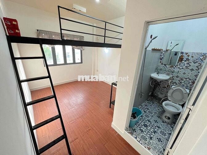 p có gác, cửa sổ máy lạnh hẻm hong trường huflit, bv 115, big c THT