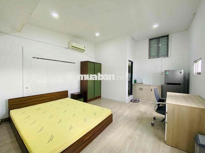 Phòng studio rộng rãi full nội thất ngay chợ Thạch Đà