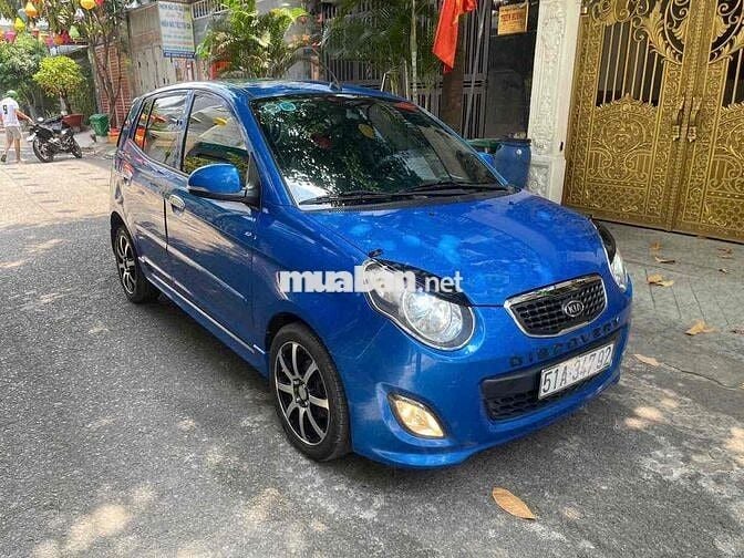 Kia Morning 2012 Xanh Tự động