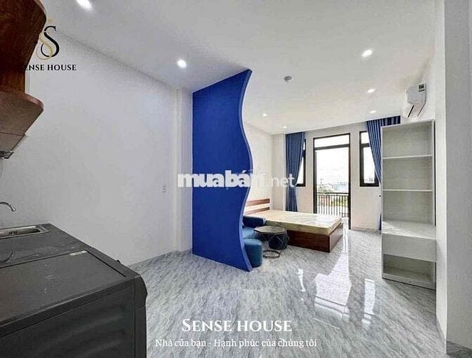 CĂN HỘ BAN CÔNG | 1PN 50M2 | FULL NT NEW | NGAY HOÀNG HOA THÁM