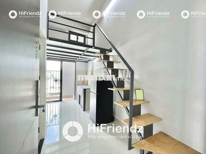 CĂN HỘ GÁC CAO BAN CÔNG FULL NỘI THẤT GẦN KCN POUYUEN, CHỢ BÀ HOM