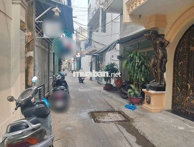 BÁN NHÀ XÔ VIẾT NGHỆ TĨNH P.2 -SÁT MẶT TIỀN 42M2 4 TẦNG CHỈ 7.x TỶ TL