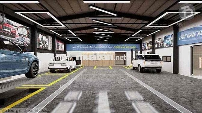 Cho thuê mặt bằng diện tích lớn[ 21*60m= nở hậu 23m] khu tân lợi : tổn