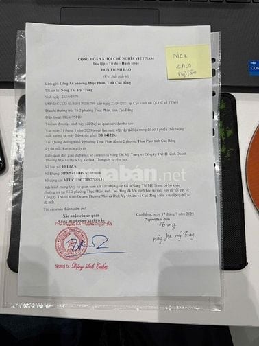 ĐƠN TRÌNH BÁO MẤT GIẤY TỜ PHIẾU ĐĂNG KIỂM 