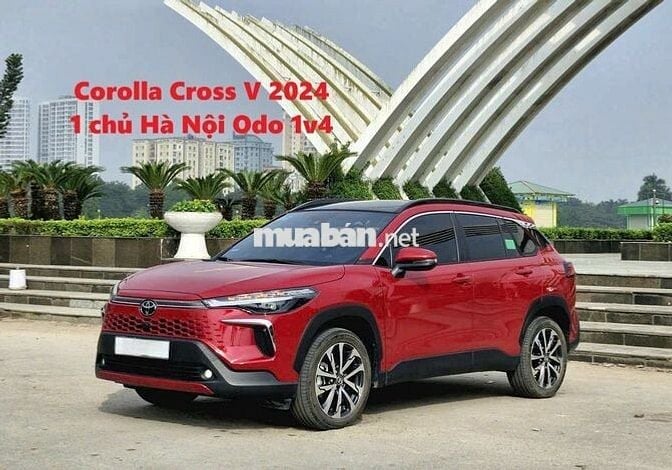 ToyotaCorolla Cross 2024 1.8V - 1vkm Hà Nội 1 chủ
