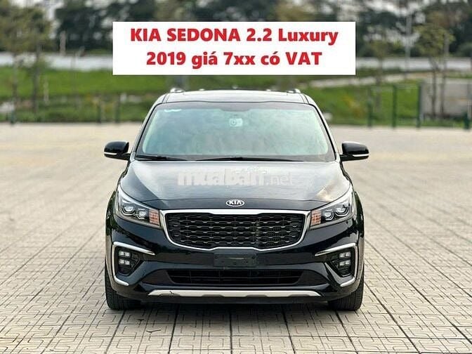 Kia Sedona 2019 2.2 DAT Luxury - 14 vạn km Có VAT